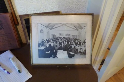 A framed photo in the foyer of the Cedars of Lebanon clubhouse in Jackson, Miss.