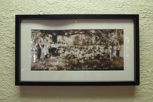 A photo, dated July 1925, of a gathering of the Jolly Club, a predecessor of the Cedars of Lebanon club