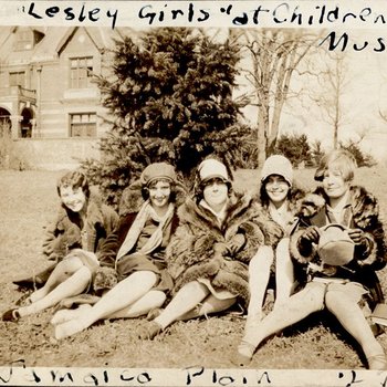 Lesley Girls at childrens museum, Jamaica Plain
