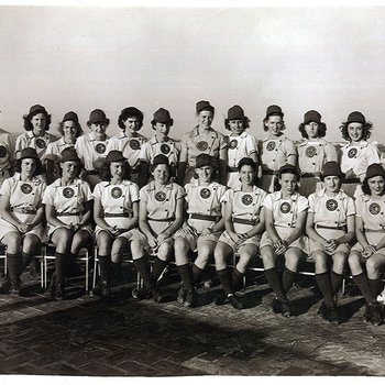 1947 - South Bend Blue Sox in Havana Cuba