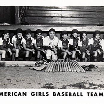 1956 - All American Girls Baseball Traveling Team