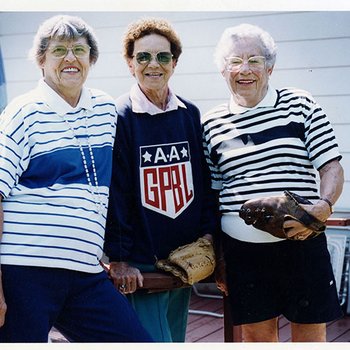 1993, circa. - Betsy Jochum, Janet Wiley, and Elizabeth Mahon