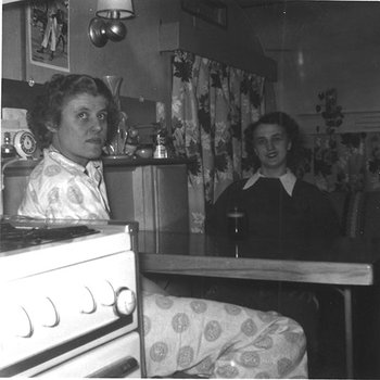 1951 - Betsy Jochum and Lucille Nezigodski