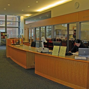 Circulation desk