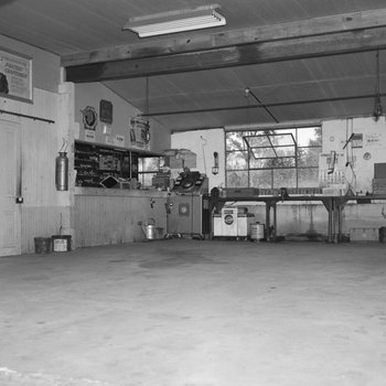Inside of Bushong Garage, New Market, Va. 2