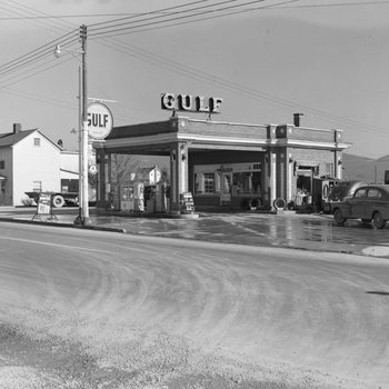 Gulf Gas Station. 2