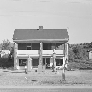 Gas or Service Station, name and location unidentified. 2