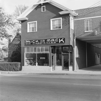 Mick or Mack "Cash Talks" grocery store, Harrisonburg, Va.