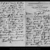 Letter from Cha[rle]s F. Lummis to [John Muir], 1900 Feb 20 .