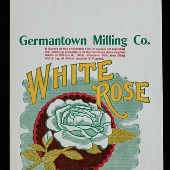 White Rose [flour bag] 2