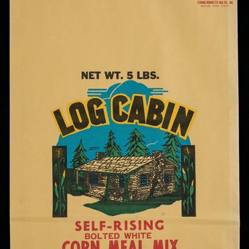 Log Cabin [corn meal bag] 2