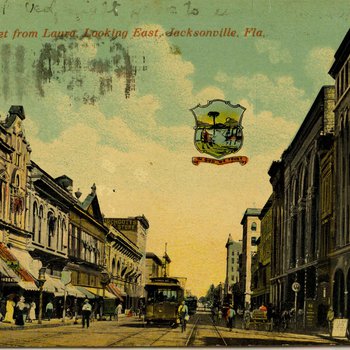 Bay Street from Laura looking East, Jacksonville, Florida