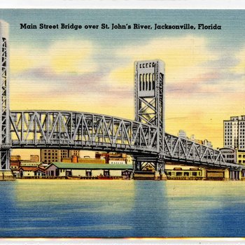 Main Street Bridge over St. John's River, Jacksonville, Florida