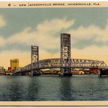 New Jacksonville Bridge, Jacksonville, Florida.