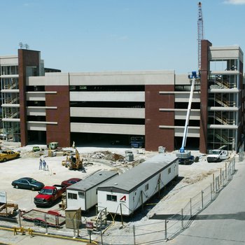 Parking Structure 2 Nearly Completed