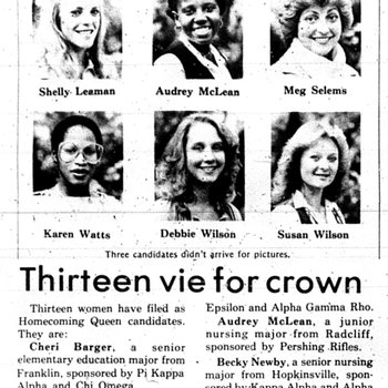 Queen Hopefuls: Thirteen Vie for Crown