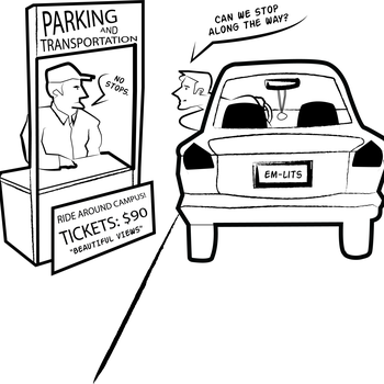 No Parking Editorial Piece from the College Heights Herald
