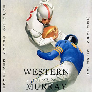 Western v. Murray Football Program, November 21, 1953
