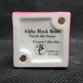 Toy: Alpha Block Bear - 3