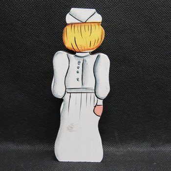 Toy: Wooden Nurse Figurine - 1