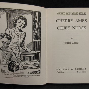 Toy: Cherry Ames Chief Nurse Book - 1