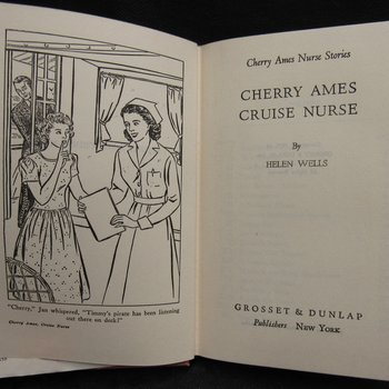 Toy: Cherry Ames Cruise Nurse Book - 1