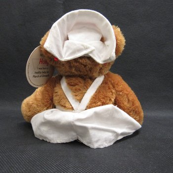 Toy: Nurse Bean Bag Bear - 1