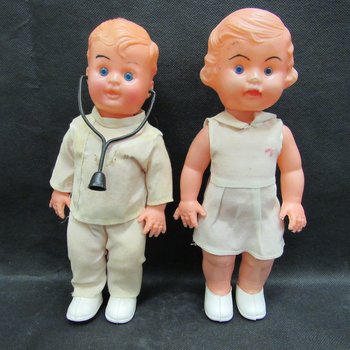 Toy: Doctor and Nurse Dolls