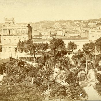 Overview of a section of downtown Matanzas, Cuba (MSS 31 B3 F8 #14)