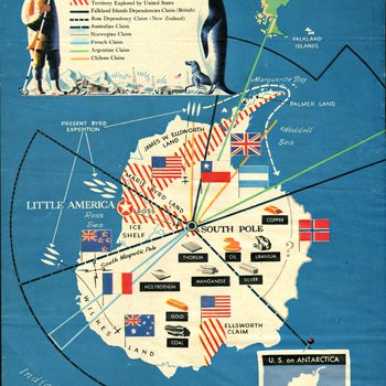 Map of Antartica