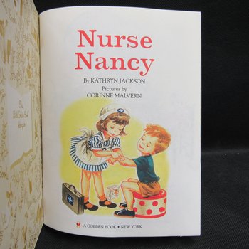 Toy: Nurse Nancy Little Golden Book - 2