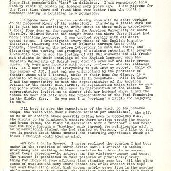 Travel Letter, Page 4