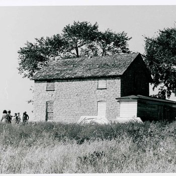 Gordon Parks directs Big Mabel (Carole Lamond) and "The Learning Tree" crew on location in Bourbon and Linn counties, Kansas