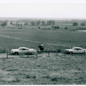 "The Learning Tree" landscape shot of the countryside on location in Bourbon and Linn counties, Kansas 2