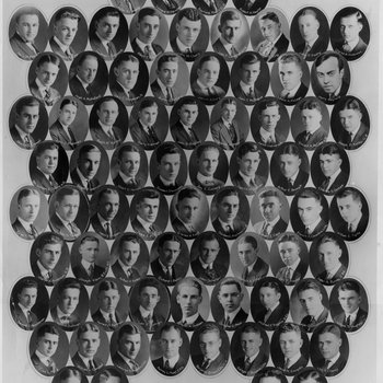 Graduating Class Photo, Day Division, 1921