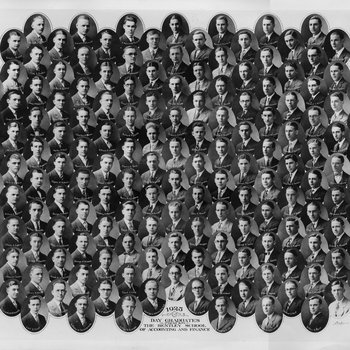 Graduating Class Photo, Day Division, 1925