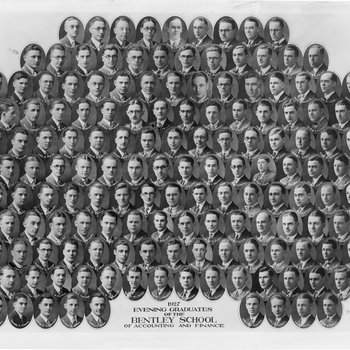 Graduating Class Photo, Evening Division, 1927