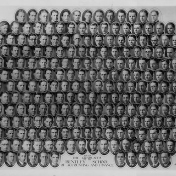 Graduating Class Photo, Day Division, 1929