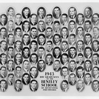 Graduating Class Photo, Day Division, 1943