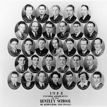 Graduating Class Photo, Evening Division, 1944