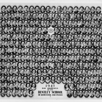 Graduating Class Photo, Day Division, 1947
