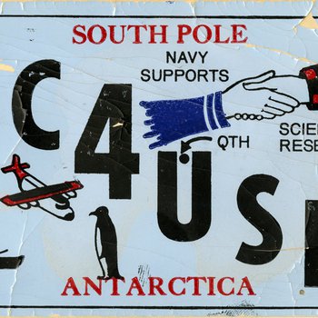 QSL Card Antarctica
