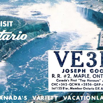 QSL Card from Canada