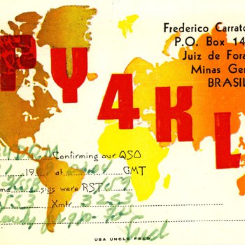 QSL Card from Brazil