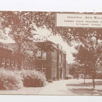 Industrial Arts Building, Kansas State Teachers College, Pittsburg, Kansas