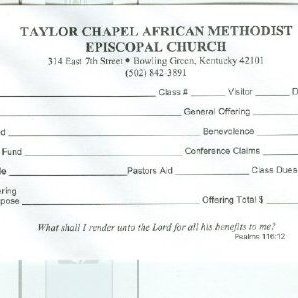 Taylor Chapel African Methodist Episcopal Church