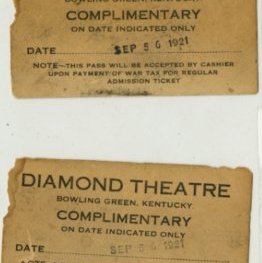 Diamond Theatre complimentary pass