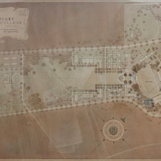 General architectural plan for Western Kentucky State Teachers' College