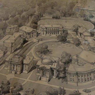 Architectural plan for Western Kentucky State Normal School