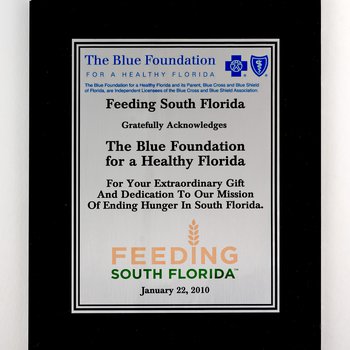 Feeding South Florida Plaque